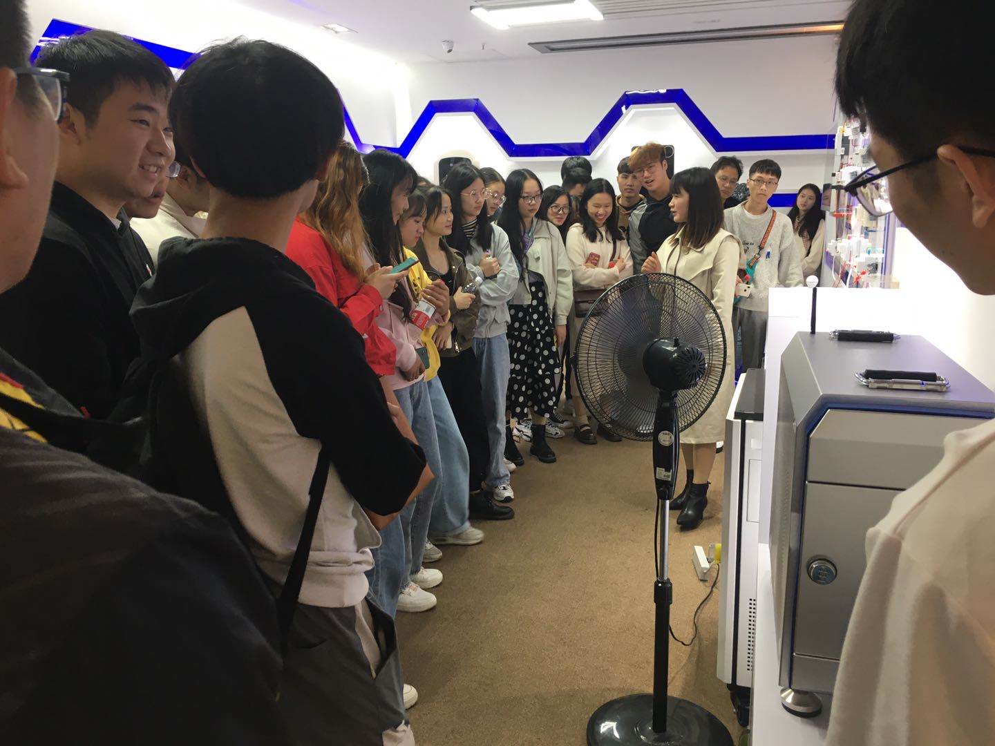 长沙师范学院近百余师生参观“123火灾疫苗”!